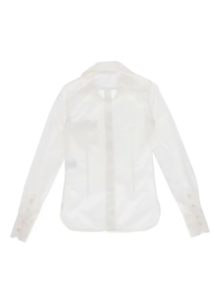 Průsvitná košile Balenciaga Pre-owned bílá