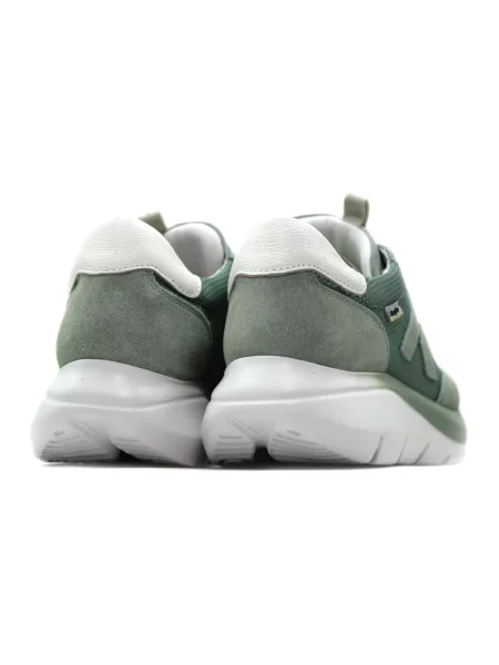 Sneakersy Callaghan skórzane zielone