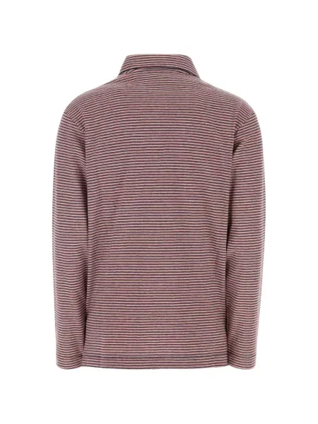 Lung tricou polo Jil Sander roșu