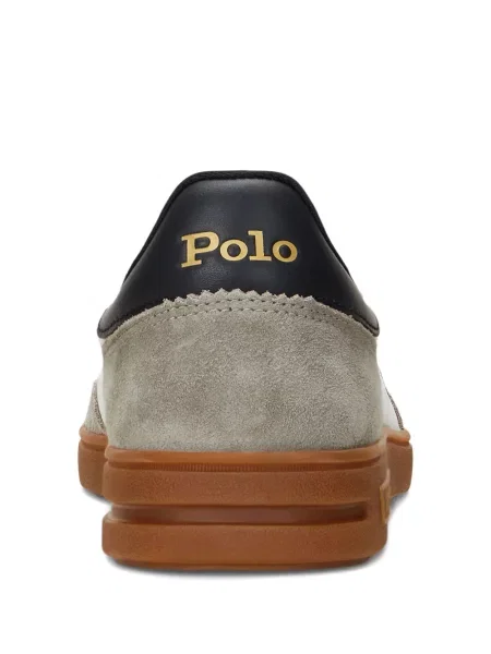 Plačiakojis pledas iš natūralios odos marškinėliai Polo Ralph Lauren žalia