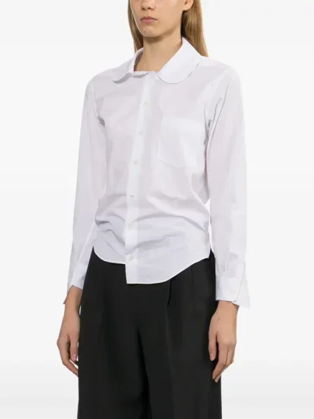 Kołnierzykowy koszula Junya Watanabe biała