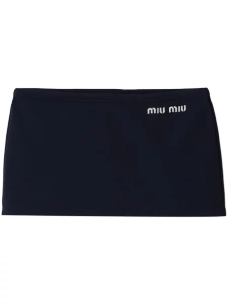 Fusta mini Miu Miu cu broderie