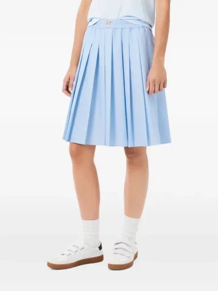 Fustă midi Lacoste albastru