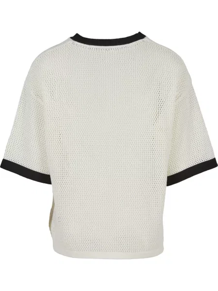 Karl Kani Sveter Varsity / šedobiela čierna