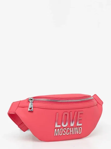 Ремень Love Moschino розовый