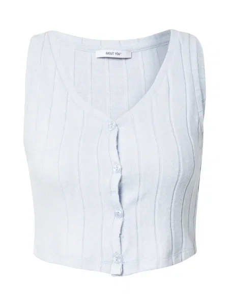 ABOUT YOU Top Dilane pastel albastru
