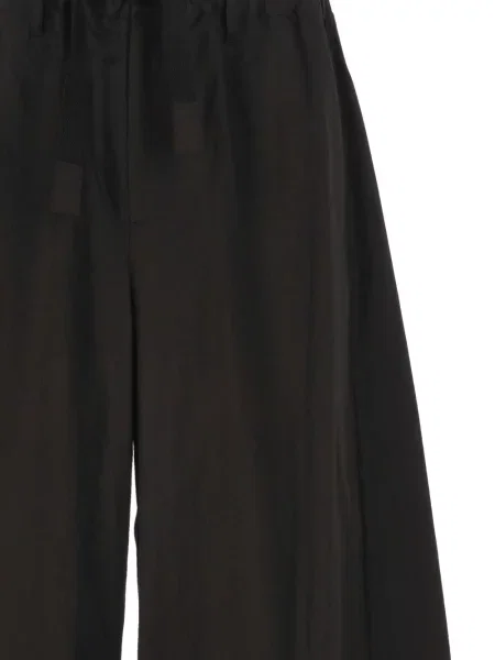 Pantaloni Sacai cu cordon negru