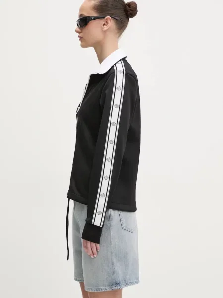 HUGO bluza z aplikacją czarny