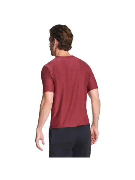 T-shirt sportowy z krótkim rękawem Go Dri All Day Tee czerwona