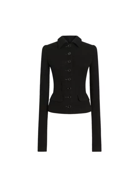 Marynarka Dolce And Gabbana wełniana czarna