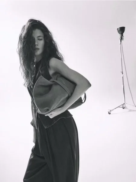 Reserved Шкіряна сумочка кавовий 