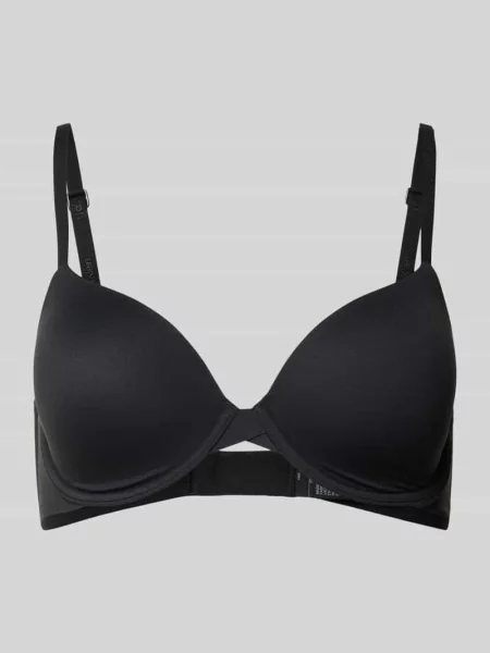 Biustonosz z regulowanymi ramiączkami model ‘PERFECTLY FIT’ Calvin Klein Underwear czarny