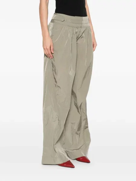 Pantaloni Iro plisate verde