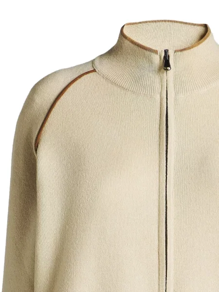 Pulover Kiton din piele