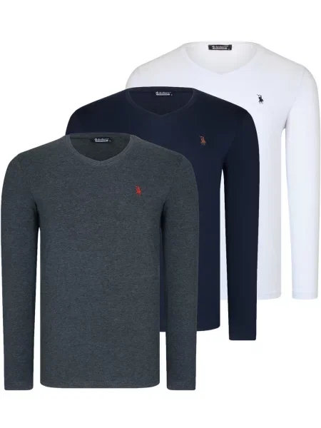 Tricou cu mânecă lungă Dewberry albastru