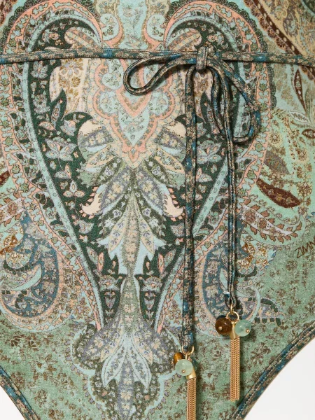 Zimmermann Strój Kąpielowy Wanderlust Z Ozdobnymi Perełkami gruen