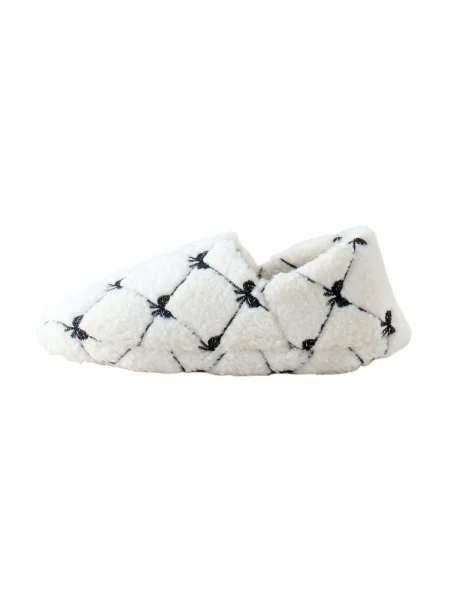 Next Pantofle černá bílá