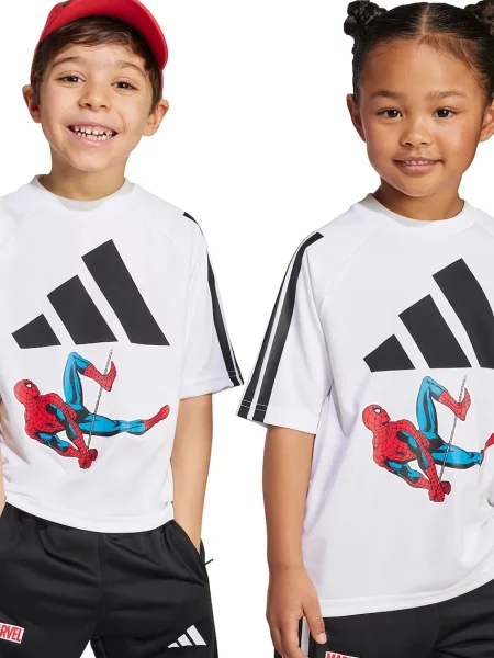 Adidas tričko Marvel bílé