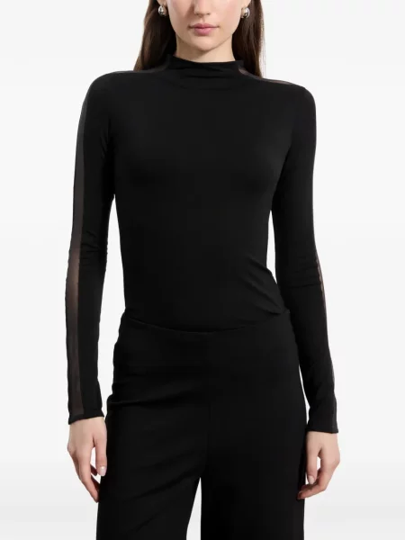 Top Marcella plasă negru