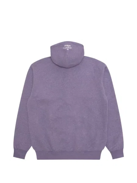 Hanorac cu glugă Aape By A Bathing Ape cu imagine violet