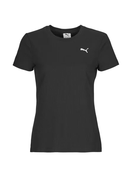 Puma Tričko Ess Elevated čierna