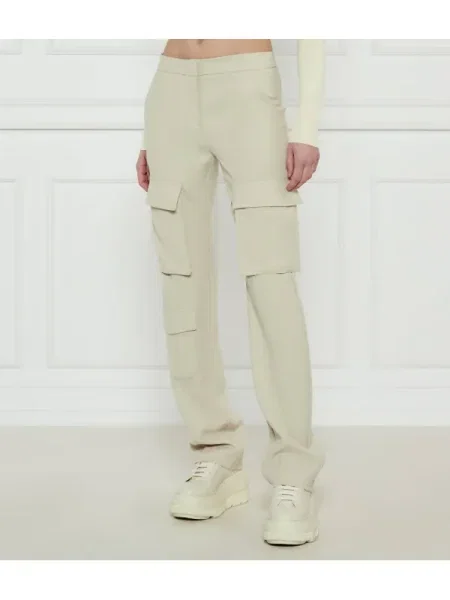 Patrizia Pepe Pantaloni cargo bej