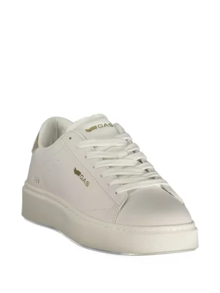 Sneakerși Gas cu imagine alb