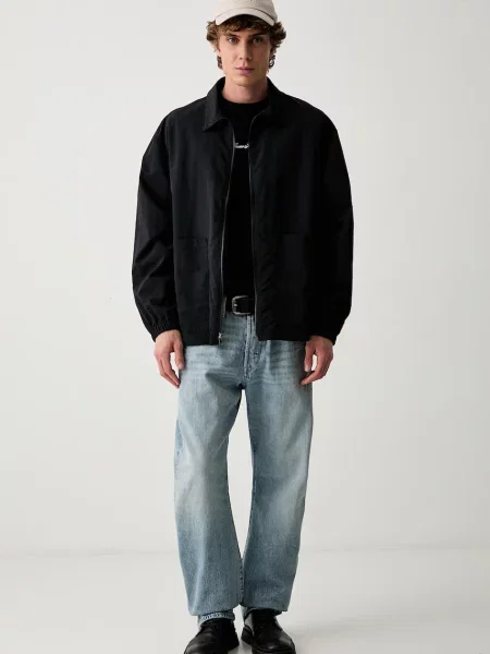 Guess Jeans tričko pánske s bavlnou čierna