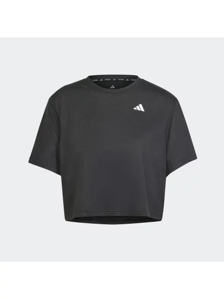 ADIDAS PERFORMANCE Sportiniai marškinėliai juoda balta