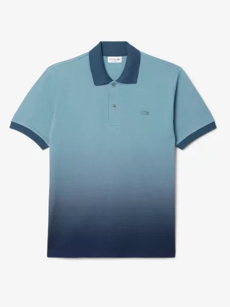 Поло Lacoste синій