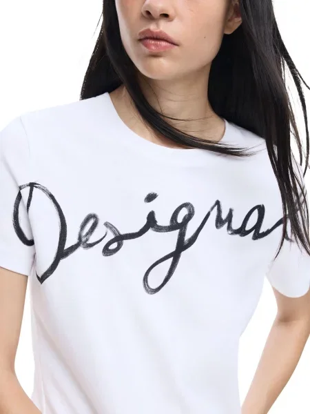 Tricou Desigual scurt negru