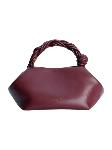 Torebka crossbody Ganni brązowa