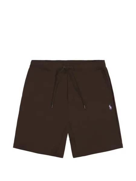 Megztos polo marškinėliai Polo Ralph Lauren su autografu balta