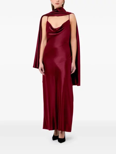 Maksi sukienka maxi Nicholas garniturowa czerwona