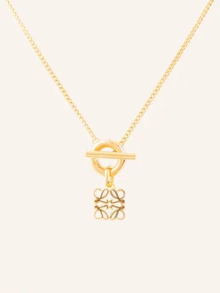 Loewe Łańcuszek Anagram gold złoty