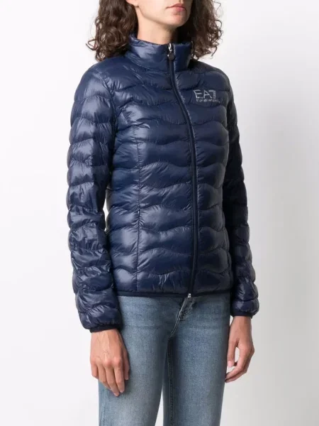 Geacă Ea7 Emporio Armani cu imagine albastru