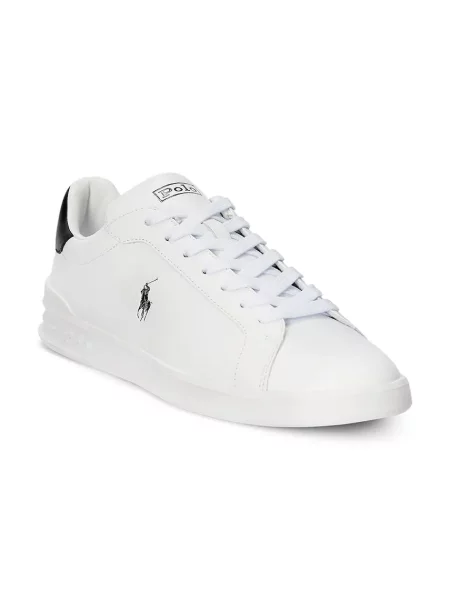 Polo Ralph Lauren Ghete de piele alb