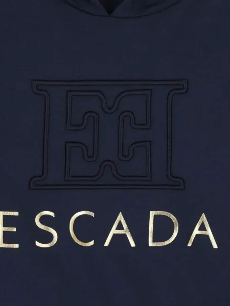 Bluza z kapturem dziecięca Escada niebieska