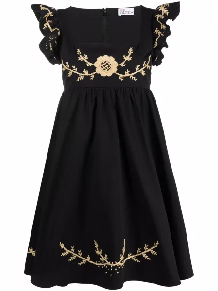 Rochie mini Red Valentino cu broderie
