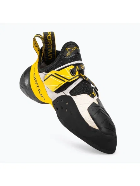 Мъжки обувки за катерене La Sportiva Solution и жълто бяло
