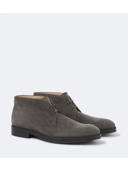 Ghete desert Tod's din piele de căprioară maro