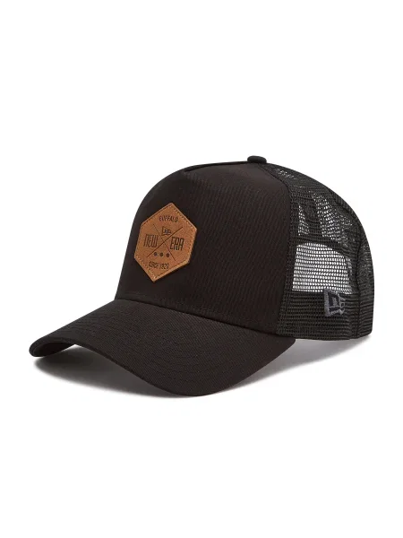 NEW ERA Čiapka Heritage Patch svetlohnedá čierna