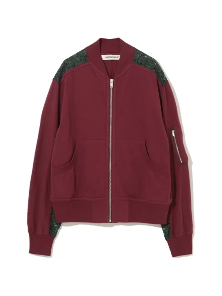 Hanorac Undercover din dantelă roșu