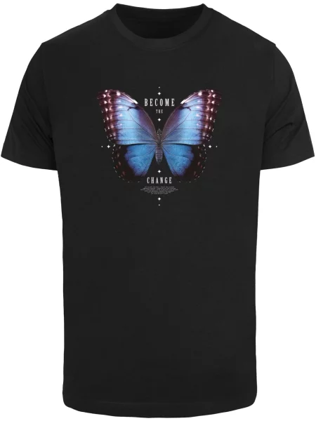 Mister Tee Tricou Become the Change mai multe culori negru