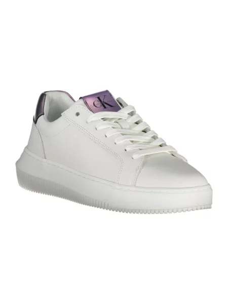 Trampki Calvin Klein skórzane białe