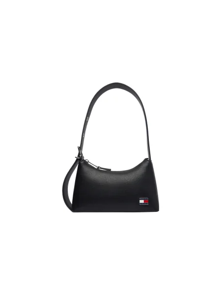 Geanta crossbody Tommy Jeans negru