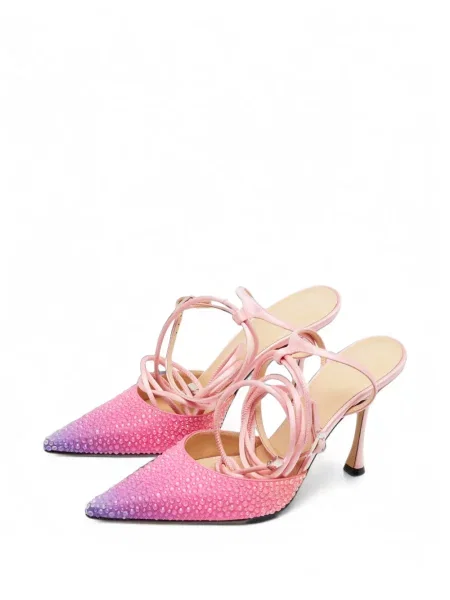 Pantofi cu toc Mach & Mach roz