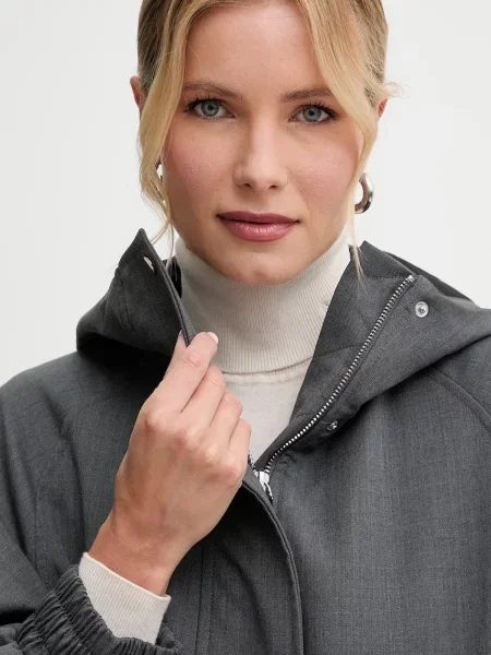 Куртка з додаванням вовни MAX&Co. зимова сірий