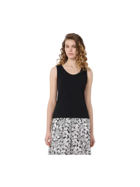 Top Weekend Max Mara czarny