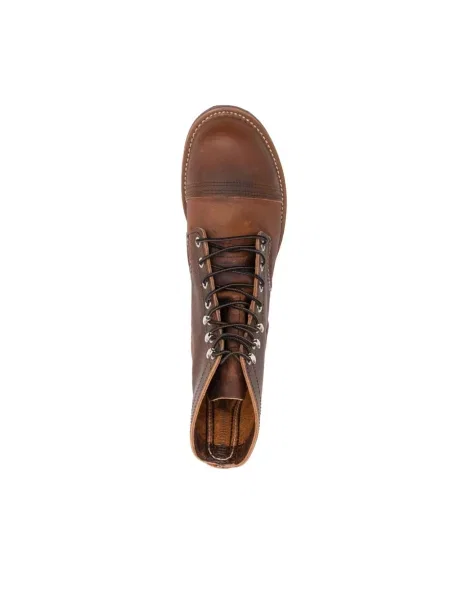 Trzewiki Red Wing Shoes skórzane czerwone